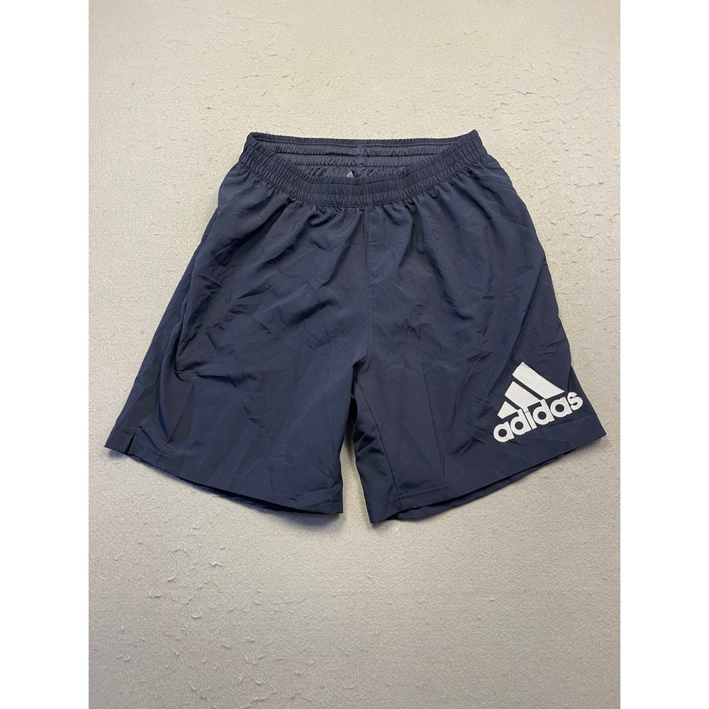 Adidas Running AEROREADY Shorts Polyester Navy Blue Medium 7" Mens